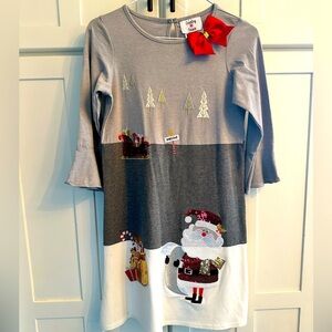 NWT girls Christmas dress size 12